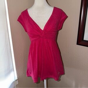 Vintage Y2K Hollister 2000s Babydoll Top